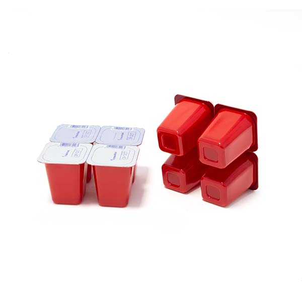 Gelatine dessert packaging France
