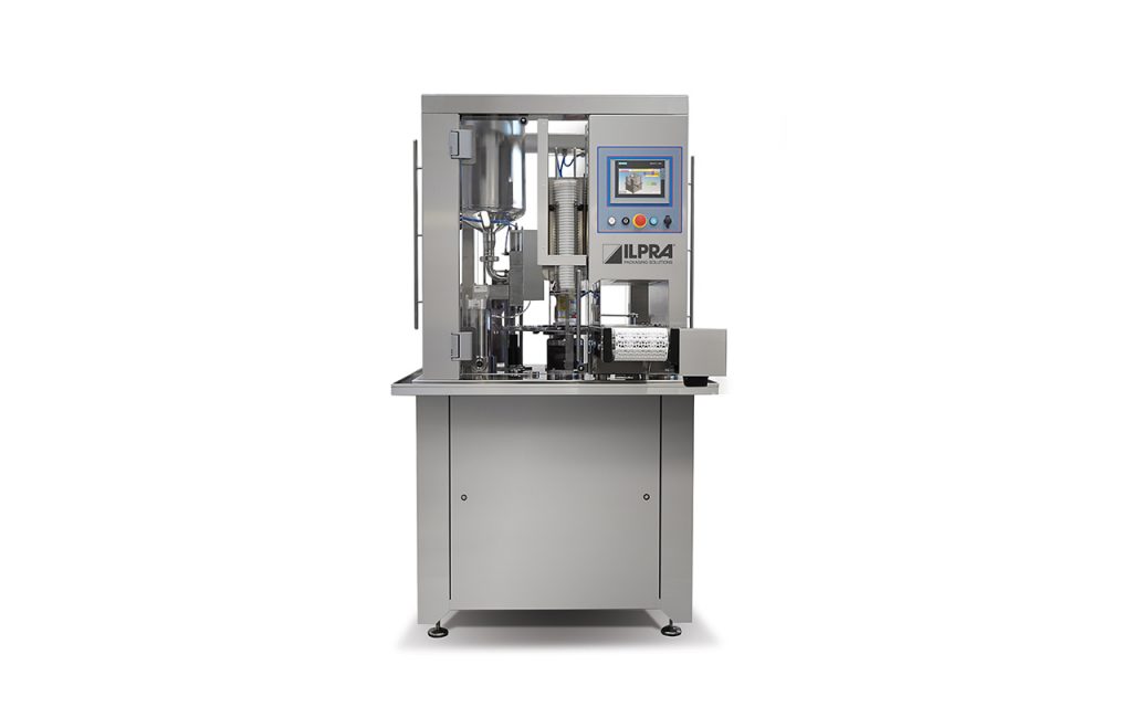ILPRA remplissage et operculage 2500 machine de conditionnement