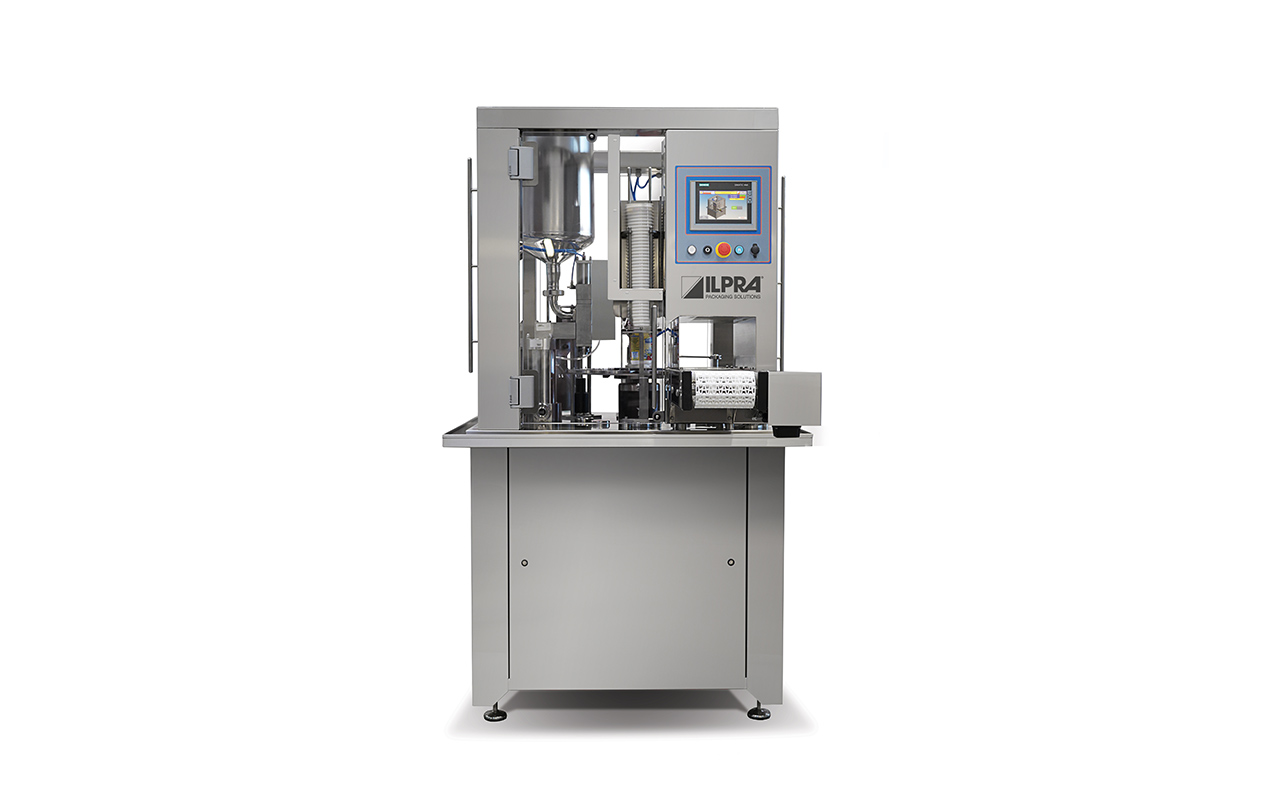 ILPRA remplissage et operculage 2500 machine de conditionnement