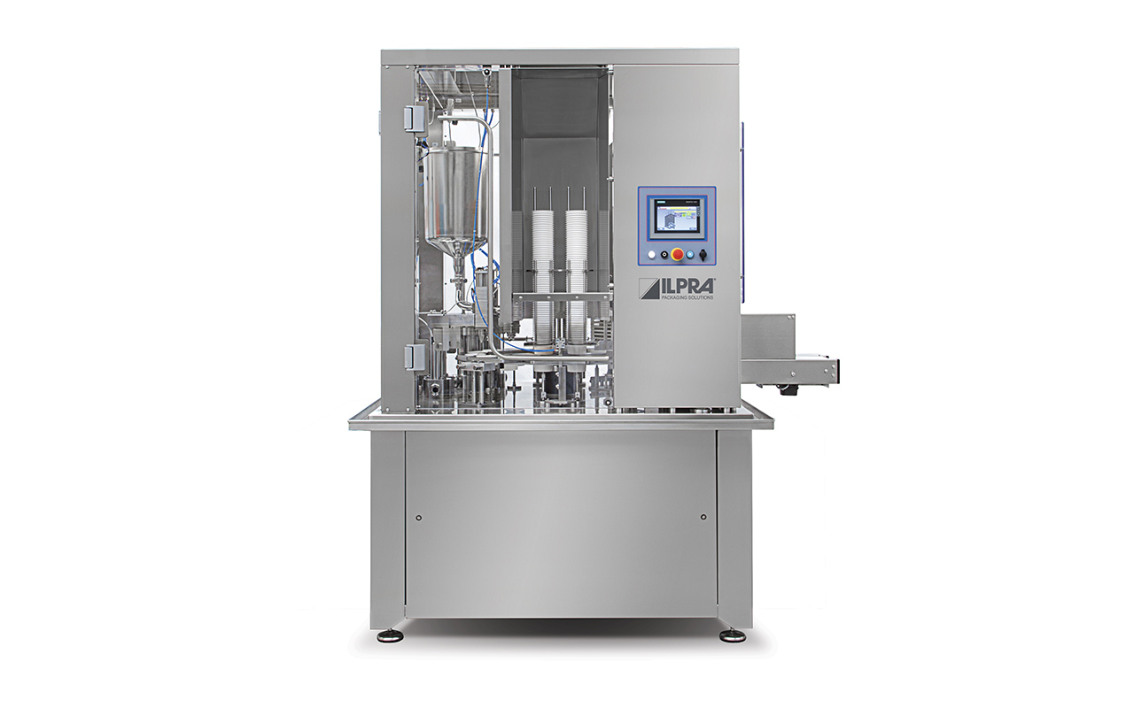 ILPRA remplissage et operculage 5000 machine de conditionnement